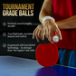 Set of 2 - Paddles - Hi-Performance Grip - Extra Comfort with FREE Balls