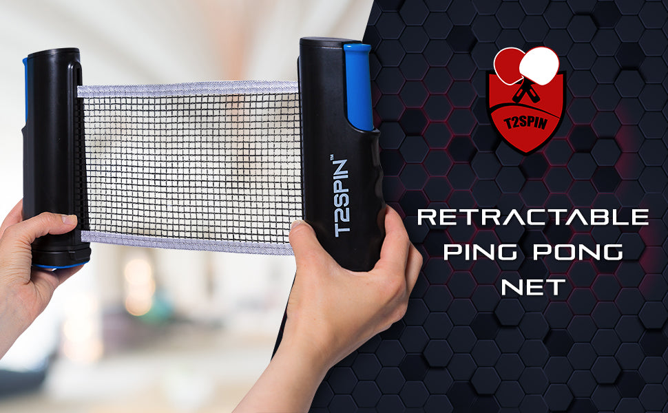 Retractable Ping Pong Net - Play Ping Pong on Almost Any Table!